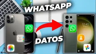 Como Pasar Todo de un iPhone a un Samsung (información y chats de Whatsapp)