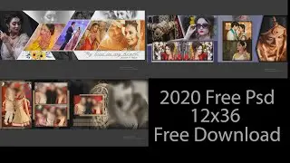 2020 BEST WEDDING 12x36 PSD Free Download