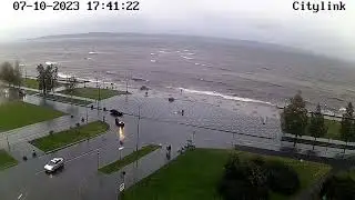 Storm on Onego Lake