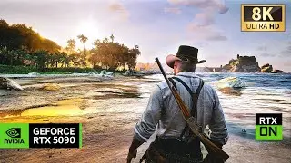 [8K] Red Dead Redemption 2 RTX 5090 | Extreme Ray Tracing Mod | Next-Level Photorealistic Graphics