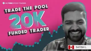3 tries and then success! -Trade The Pool $20K Funded Trader, Satish L.
