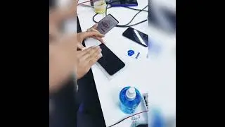 samsung а10 наклеить танировка стекло