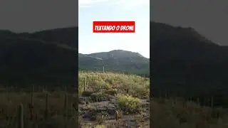 DRONE SOBRVOANDO  POR CIMA DA SERRRA