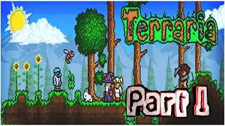 The initial development and construction of the house! ▼▼ Terraria ▼▼ Part 1
