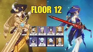 C0 Navia Double Pyro & C6 Cryo DPS Layla | Genshin Impact 4.3 Spiral Abyss Floor 12