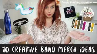 10 creative band merch ideas