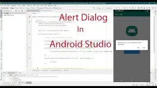 Alertdialog android studio 2020 | Android App Development 2020