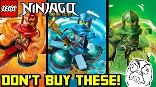 Adult Slowly Loses It Over Child's Ninjago Spinners 🤬 Ninjago Dragons Rising Spinners Review!