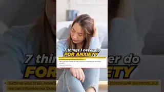 7 Things I Never Do For Anxiety