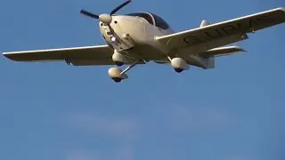 G-URMS ❌  Hawkwind ✈️Europa XS Tri-Gear🎥 Gloucestershire Airport, @redfox111 ✈️‼️👀🎥 12/9/24 ✈️🟠