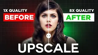 How to Upscale Low Quality image in Photoshop Using Ai?
