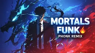 MORTALS FUNK ⚡ Dark Phonk Remix | Anime Vibe Music Visualizer