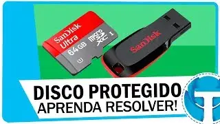 Disco está protegido contra gravação? APRENDA RESOLVER!