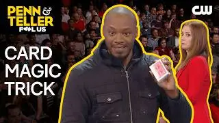 Magician Fools Penn & Teller with New Card Magic Tricks | Penn & Teller: Fool Us | The CW