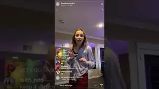 Taylor Hatala teaching Kore dance class part 1