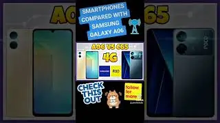 Smartphones Compared with Samsung Galaxy A06