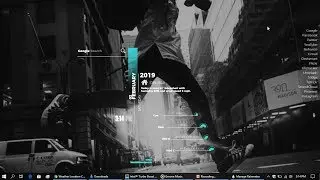 Urban Desktop l Desktop Customization l Windows10,8.1,8,7