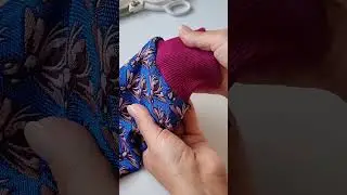 Какой оверлочный шов самый популярный? #fashion #sewingtutorial
