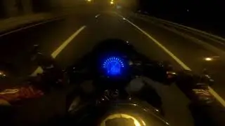 top speed run | kawasaki Z900 hurric exhaust onboard