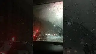 Снегопад от 19.01.2024.Казань заметает
