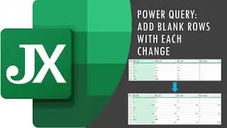Add Blank Row After Every Change in Power Query in 3 Steps