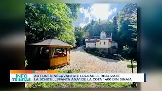 Au fost binecuvântate lucrările desfășurate la Schitul „Sfânta Ana” de la Cota 1400 din Sinaia