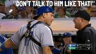 MLB Catchers Defending the Pitcher