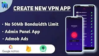 How to Create VPN App in Android Studio || Free Source Code || Earn Money