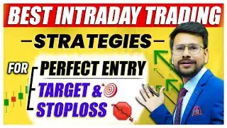 4 BEST Intraday Trading Strategies | Perfect Entry | Intraday Trading For Beginners in Share Market