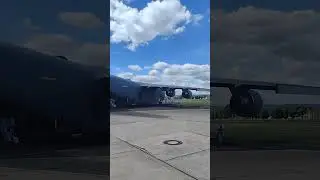 Going to check out one big Ass USAF plane