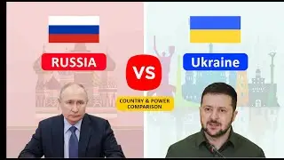 Russia vs Ukraine | Russia and Ukraine country and military comparison | Russia Ukraine war