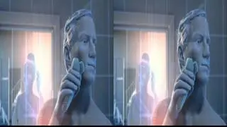 Philips 3d Norelco Shaver Commercial 3D Advertisement Video Stereoscopic for 3DTV Commercial Spot