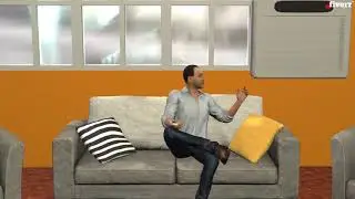 Create a realistic 3d character animation video for your video or game - Best Character Animation