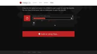 Send Large Files Using This Free, Easy to use, Open source, Peer to peer App; Reep io   App Pick