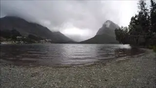 Misty Day at Many Glacier ~ Glacier National Park (8/10/16)