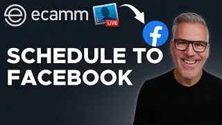 How To Schedule a Live Stream To Facebook Using Ecamm Live