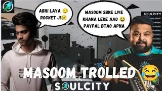 MASOOM TROLLED BY ROCKET SINGH IN SOULCITY 🚀 #gtarp #regaltos #goldybhai