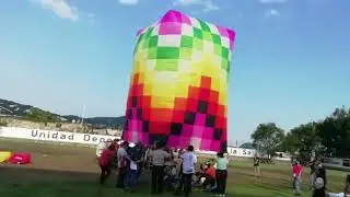 Bocudo de 300 pliegos, Ixtapan de la Sal Concurso de Globos de papel china Festival luces de Ixtapan