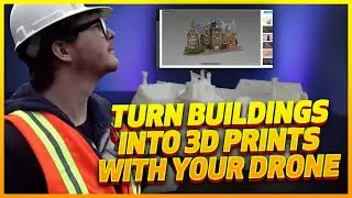 Turn Buildings Into 3D Prints or Video Game Models with a Standard Drone