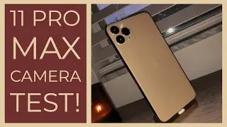 iPhone 11 Pro Max Camera 4K Video Test At Night!
