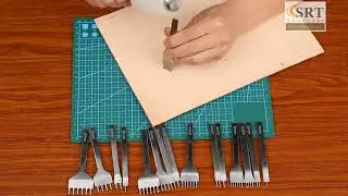 Çapraz Delgi  Çatal Zımba Seti El Aleti Leathercraft