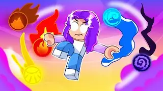 Roblox'ta PRO ELEMENTAL GÜÇLER ile Savaştım!