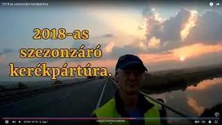 2018-as szezonzáró kerékpártúra