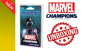 MARVEL CHAMPIONS | Unboxing Mariposa Mental (Psylocke)!
