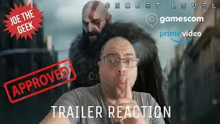 SECRET LEVEL (2024) | AMAZON PRIME ORIGINAL SERIES | TRAILER REACTION | GAMESCOM EXCLUSIVE