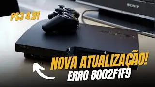 NOVA ATUALIZAÇÃO PS3 - ERRO 8002F1F9 RESOLVIDO!