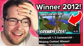 i won a minecraft contest in 2012..