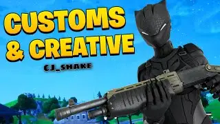 FORTNITE CUSTOMS AND CREATIVE LIVE! EU SERVERS