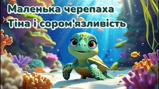 🐢 Маленька черепаха Тіна і сором’язливість 🌊✨Аудіоказка/Казкотерапія ✨