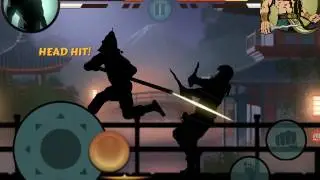 Пытаюсь пройти Богомола/ SHADOW FIGHT 2